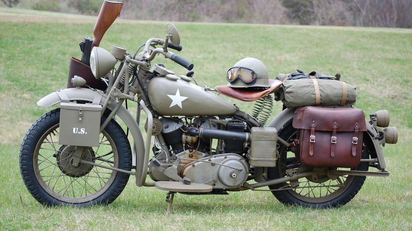 1942., , harley-davidson, wla, , 