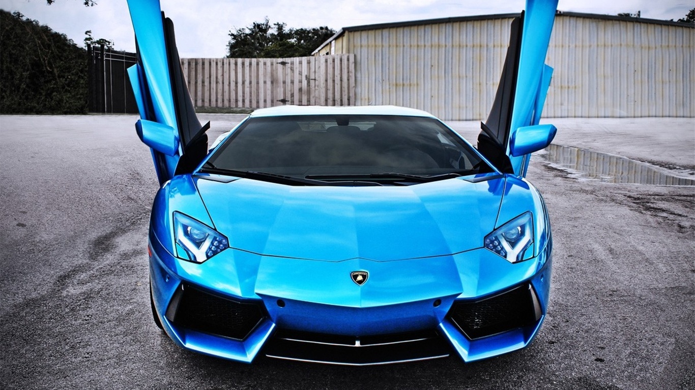 Lamborghini, door, aventador, car, , lp700-4, blue, 