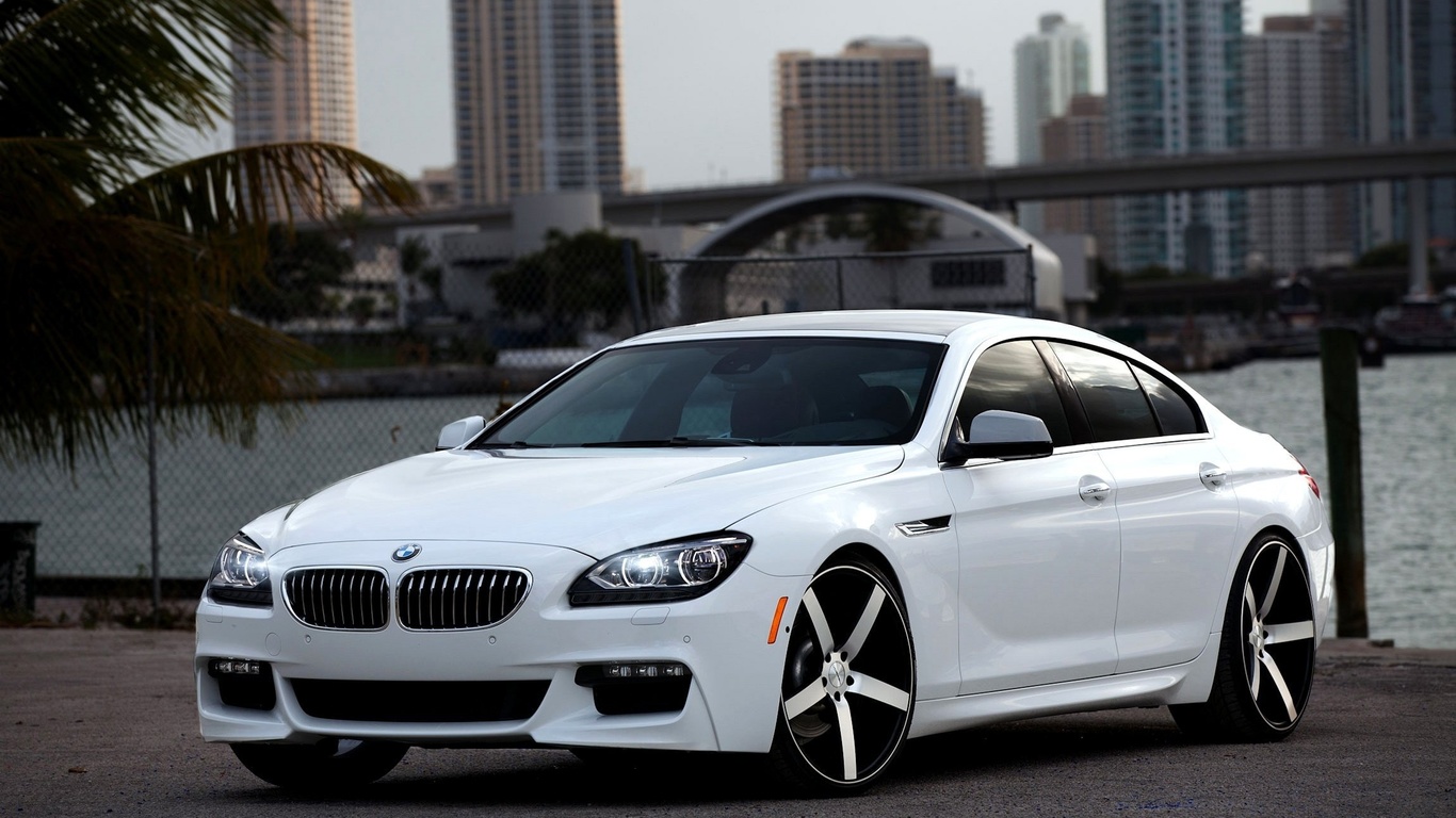 Car, wallpapers, tuning, , , , white, vossen, 6 series, bmw, f13