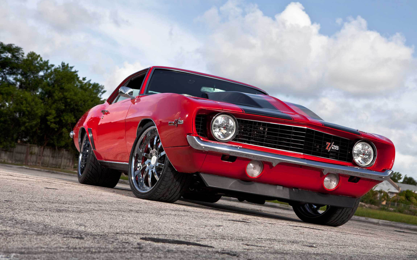 , muscle car, camaro, z-28, Chevrolet, , red, 