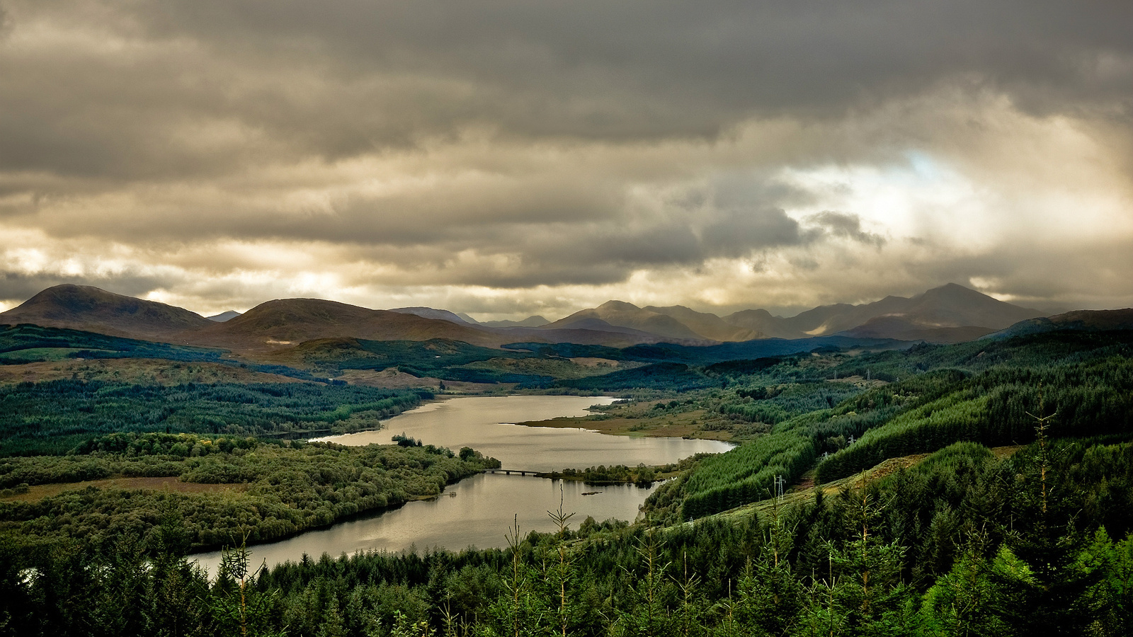 , loch garry, scotland, Great britain, lake, 