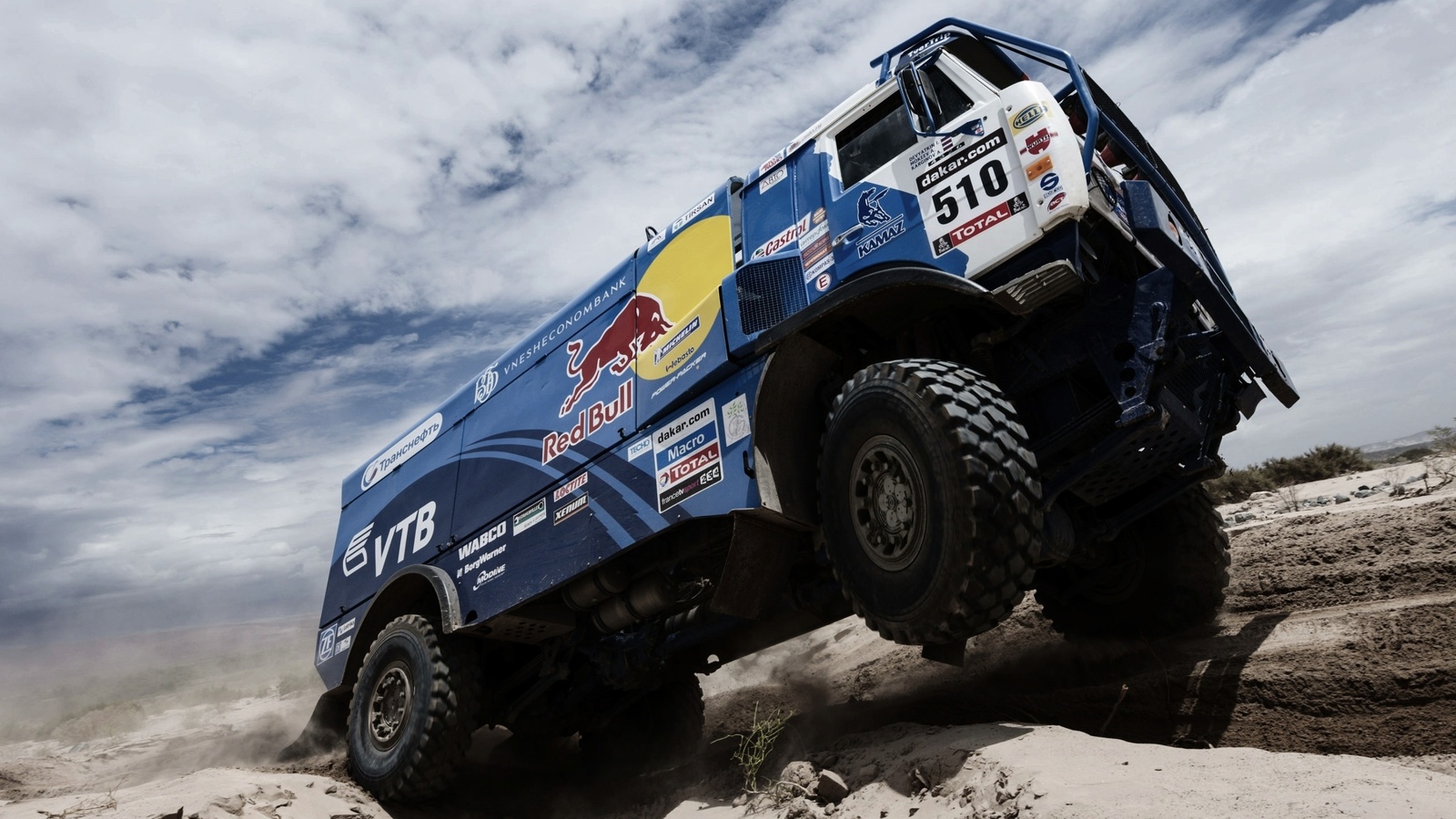 , rally, Kamaz, , , dakar, , red bull