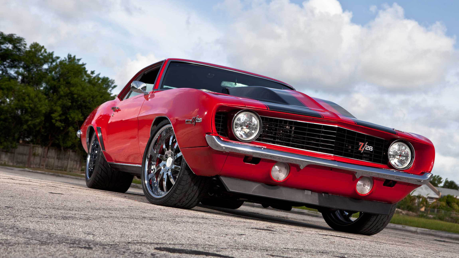 , muscle car, camaro, z-28, Chevrolet, , red, 