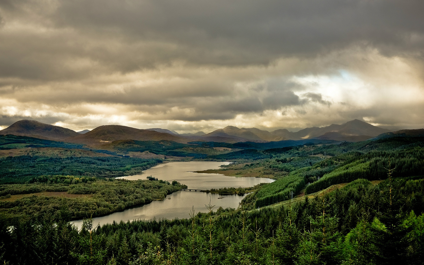 , loch garry, scotland, Great britain, lake, 