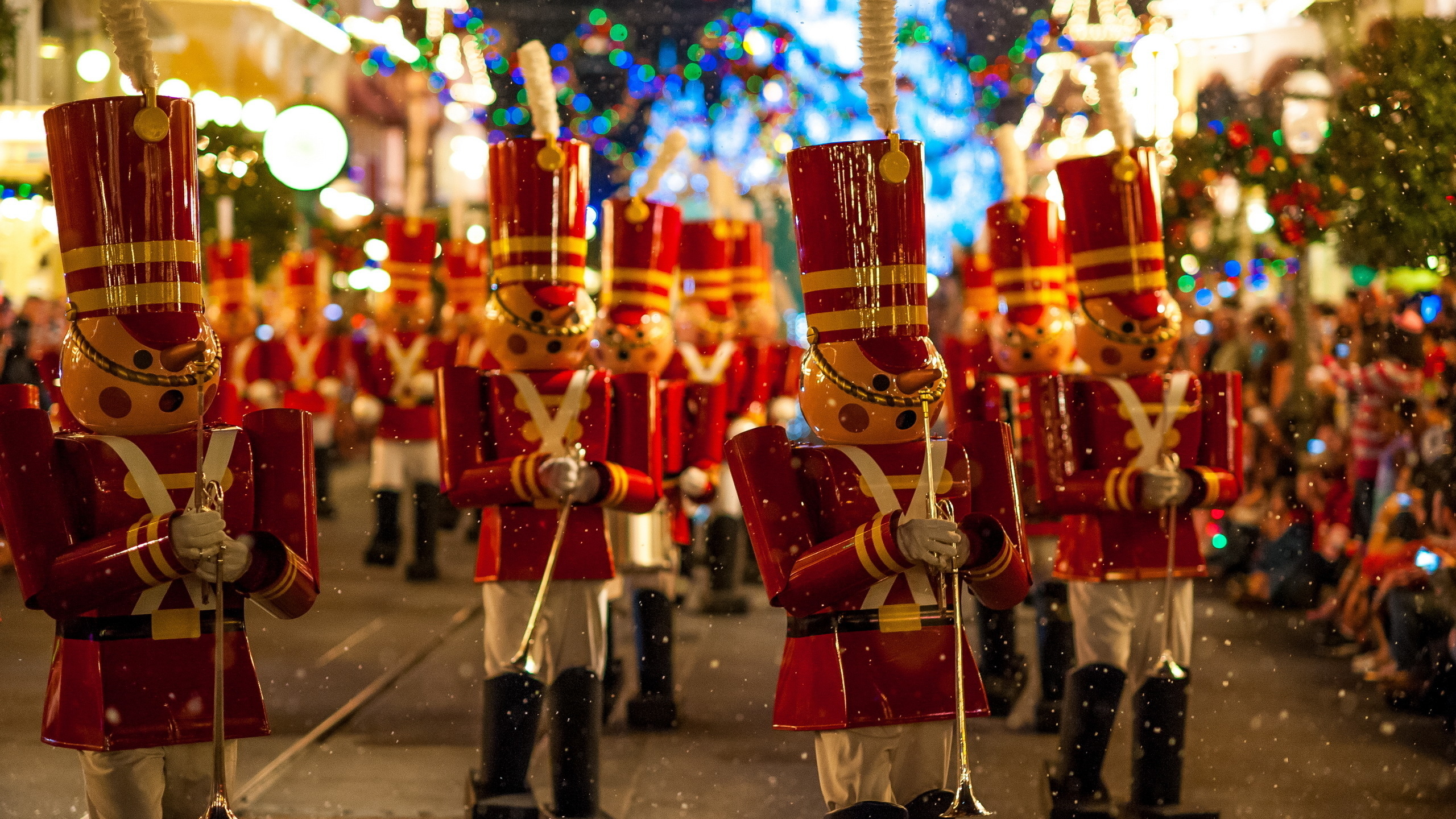 christmastime parade, walt, disney, world