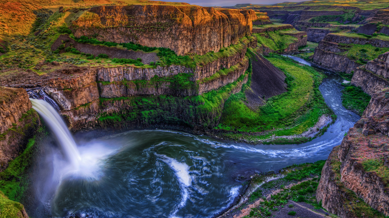 , , , Palouse falls