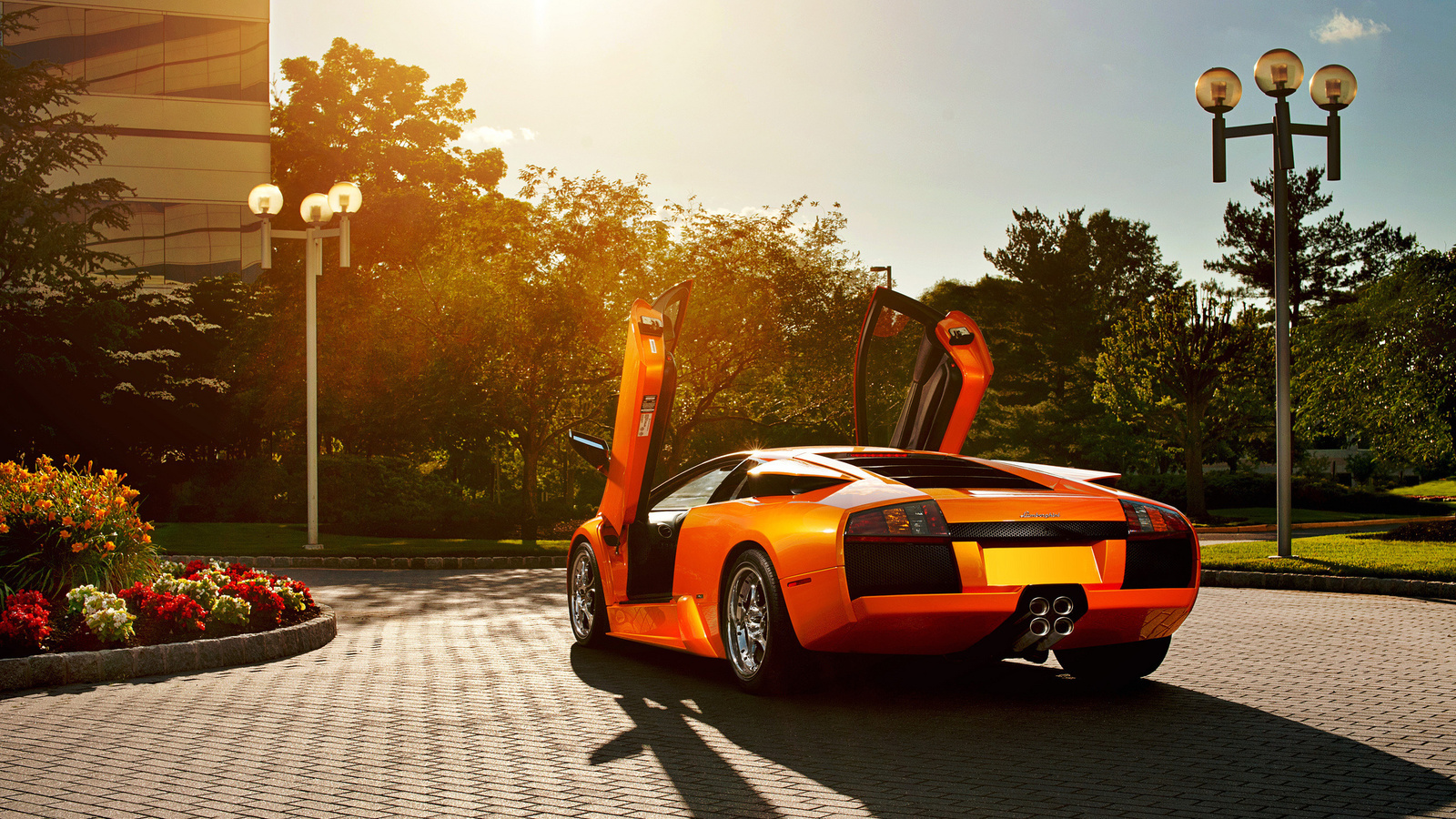 Lamborghini, murcielago, orange, , , 