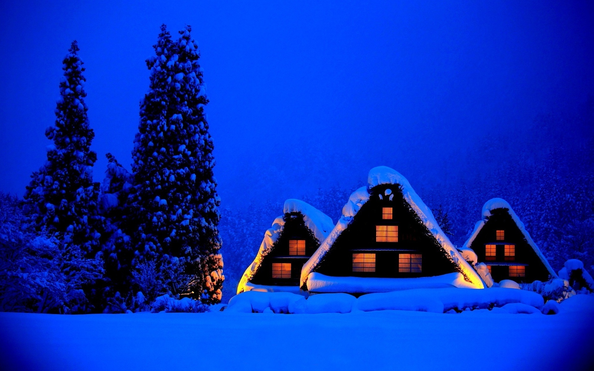 , , , , , , nature, winter, sky, white, beautiful, cool, nice, landscape, scenery, snow, house