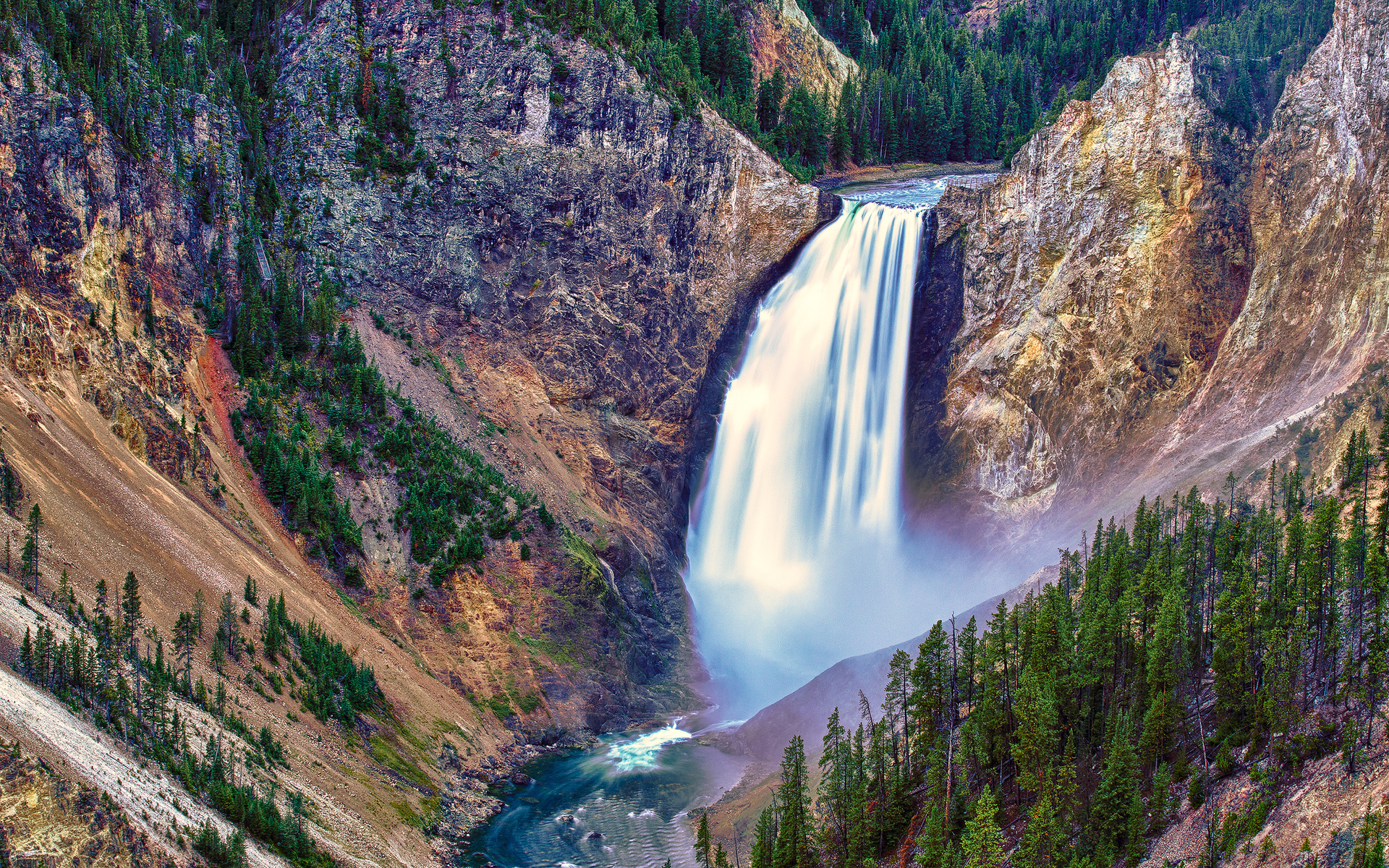 yellowstone national park, , , , , Lower falls