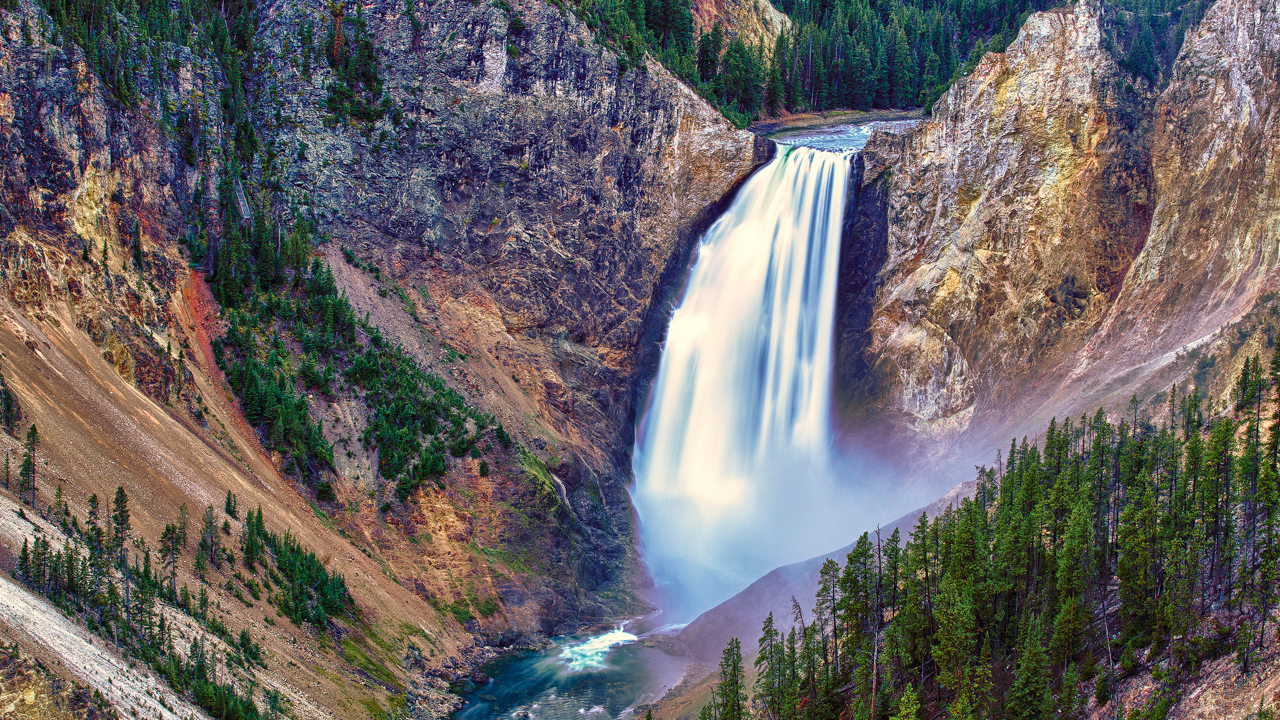 yellowstone national park, , , , , Lower falls