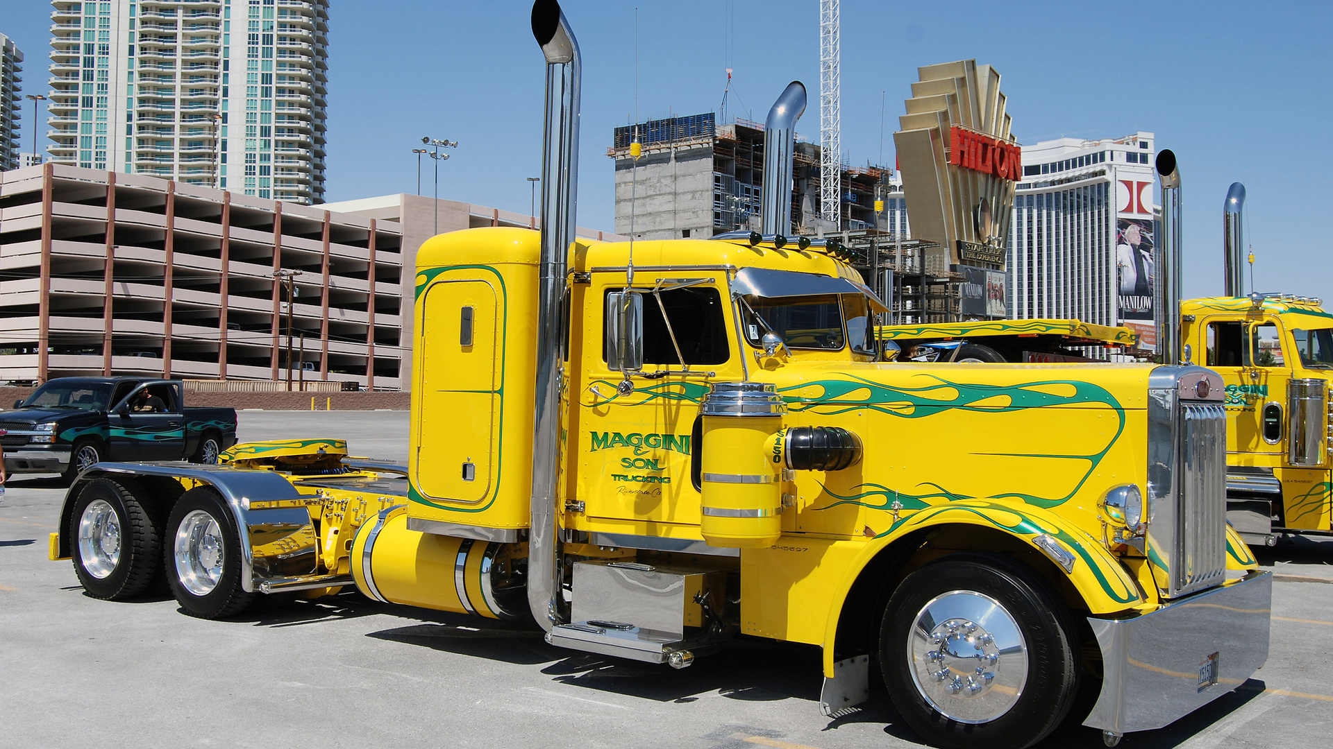 peterbilt, 351, custom, big rig, truck