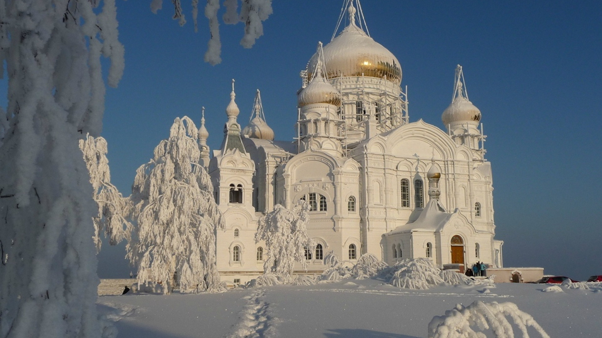 Белогорский монастырь зимой фото