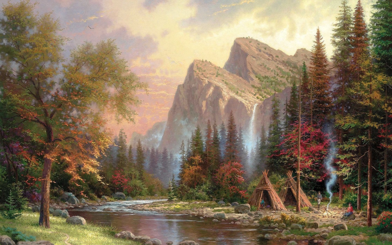 thomas kinkade, , , , , , ,