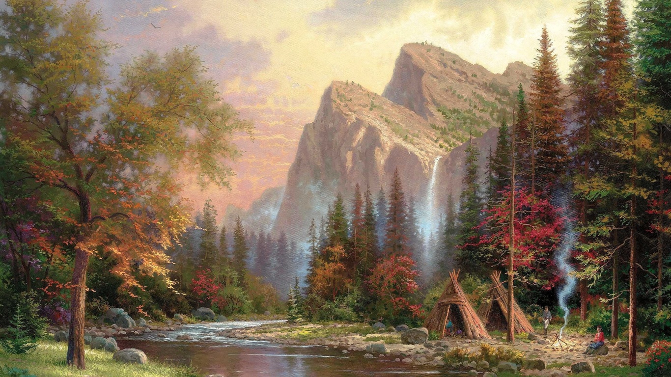 thomas kinkade, , , , , , ,