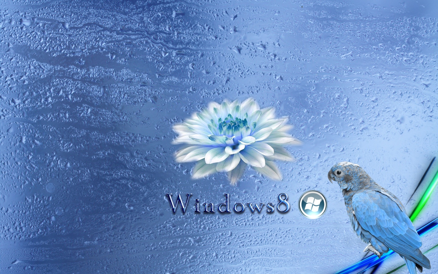 windows 8, blue