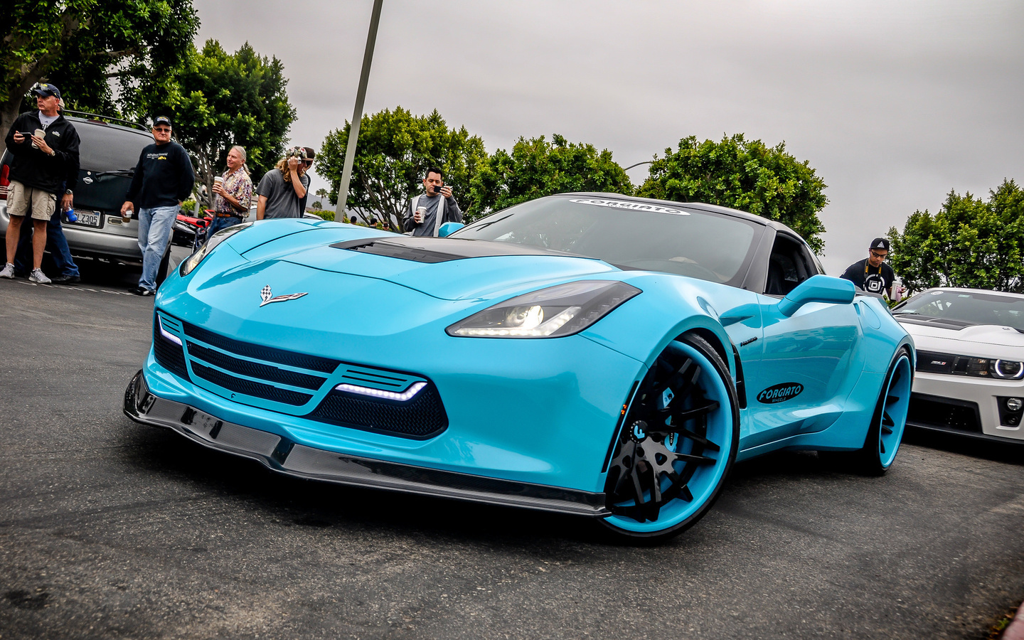 chevrolet, corvette, stingray, tuning, forgiato