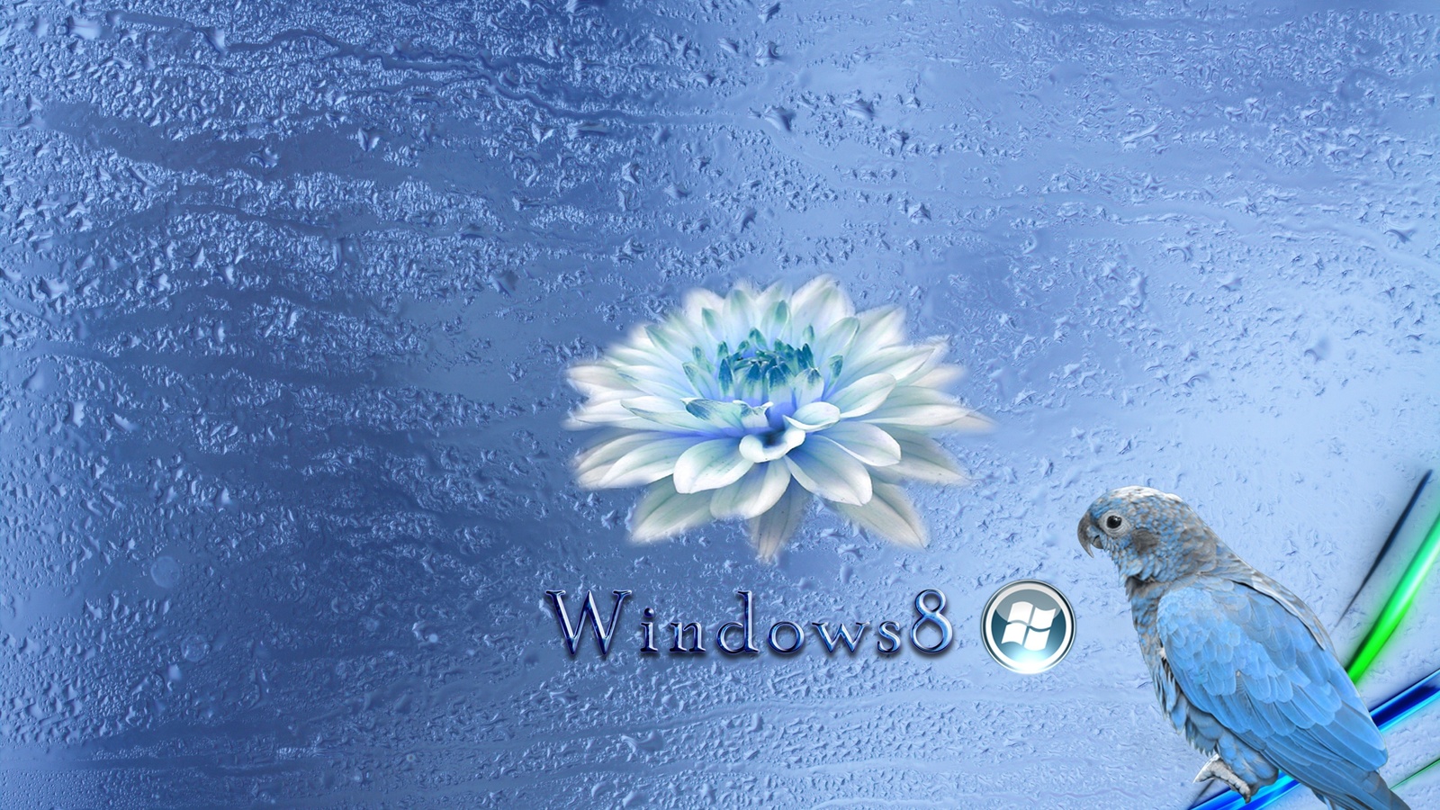 windows 8, blue