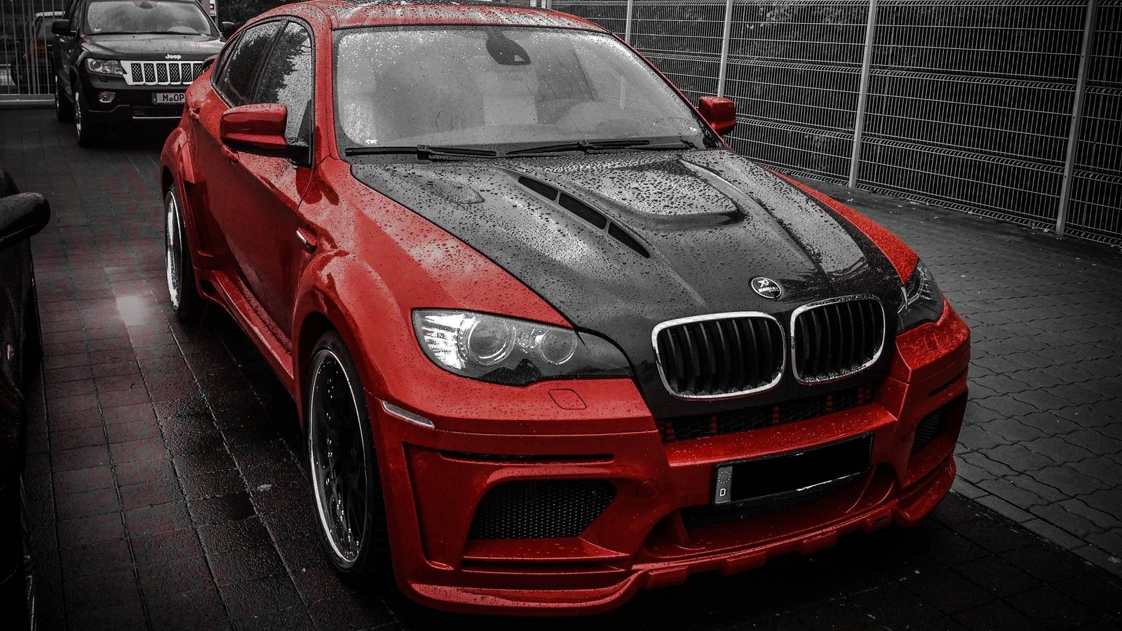 , bmw, , hamann, x6m, red, tuning, jeep, , , , 