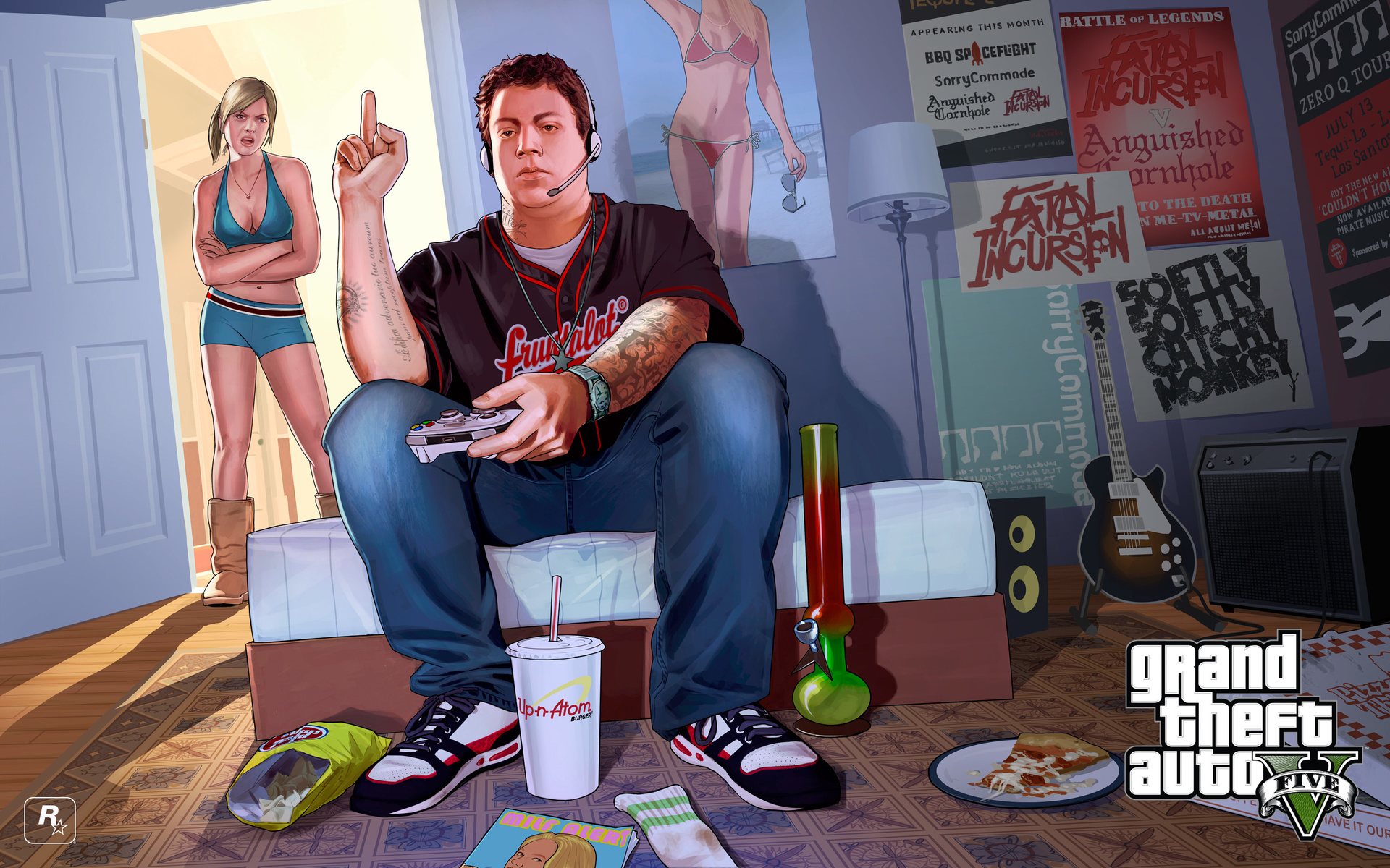 grand theft auto v, rockstar games, gta, , , , , , , tracey and jimmy