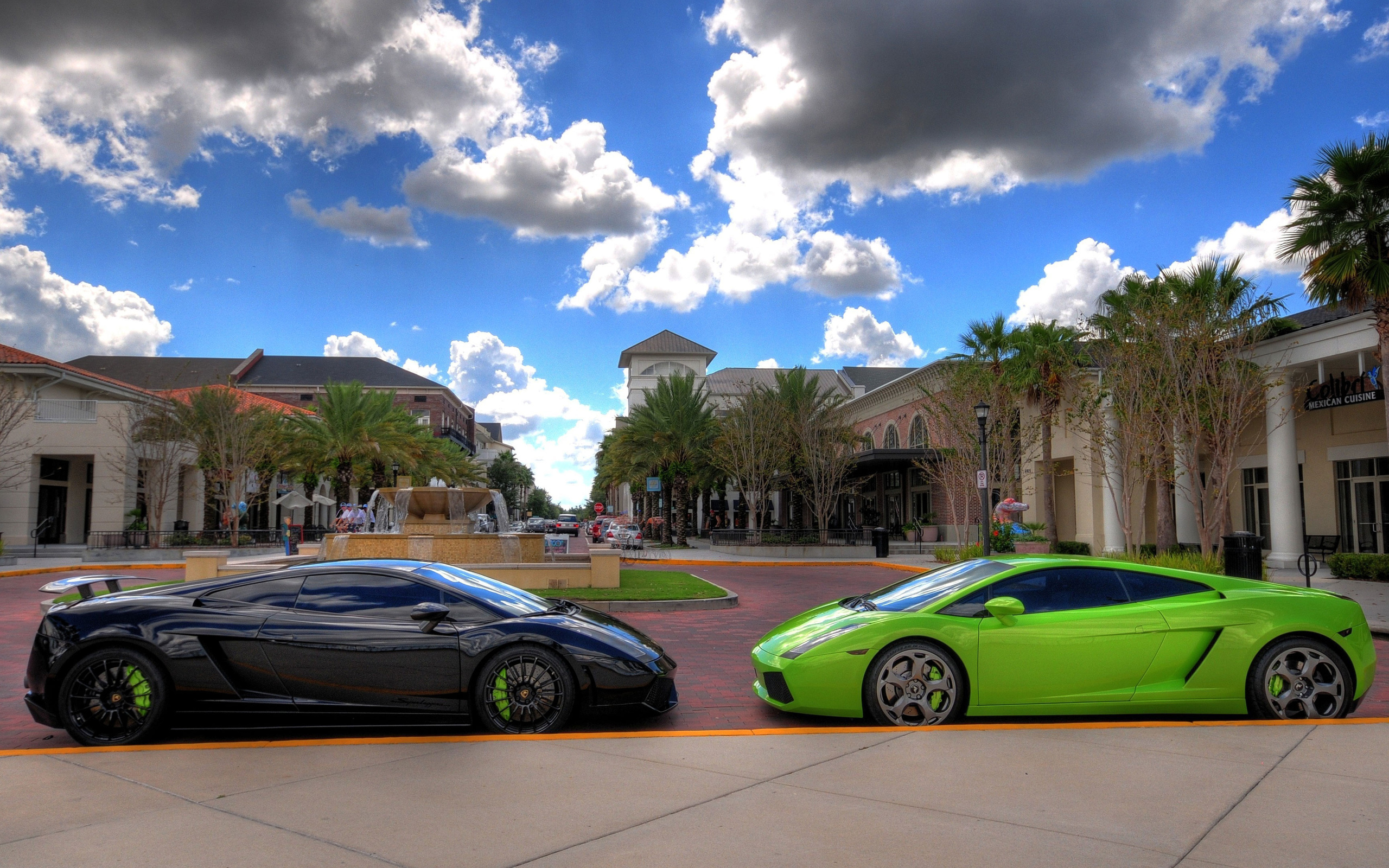 lamborghini gallardo superleggera, lime, green