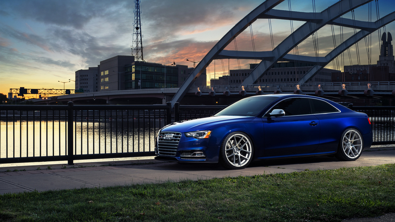 , , blue, audi, s5