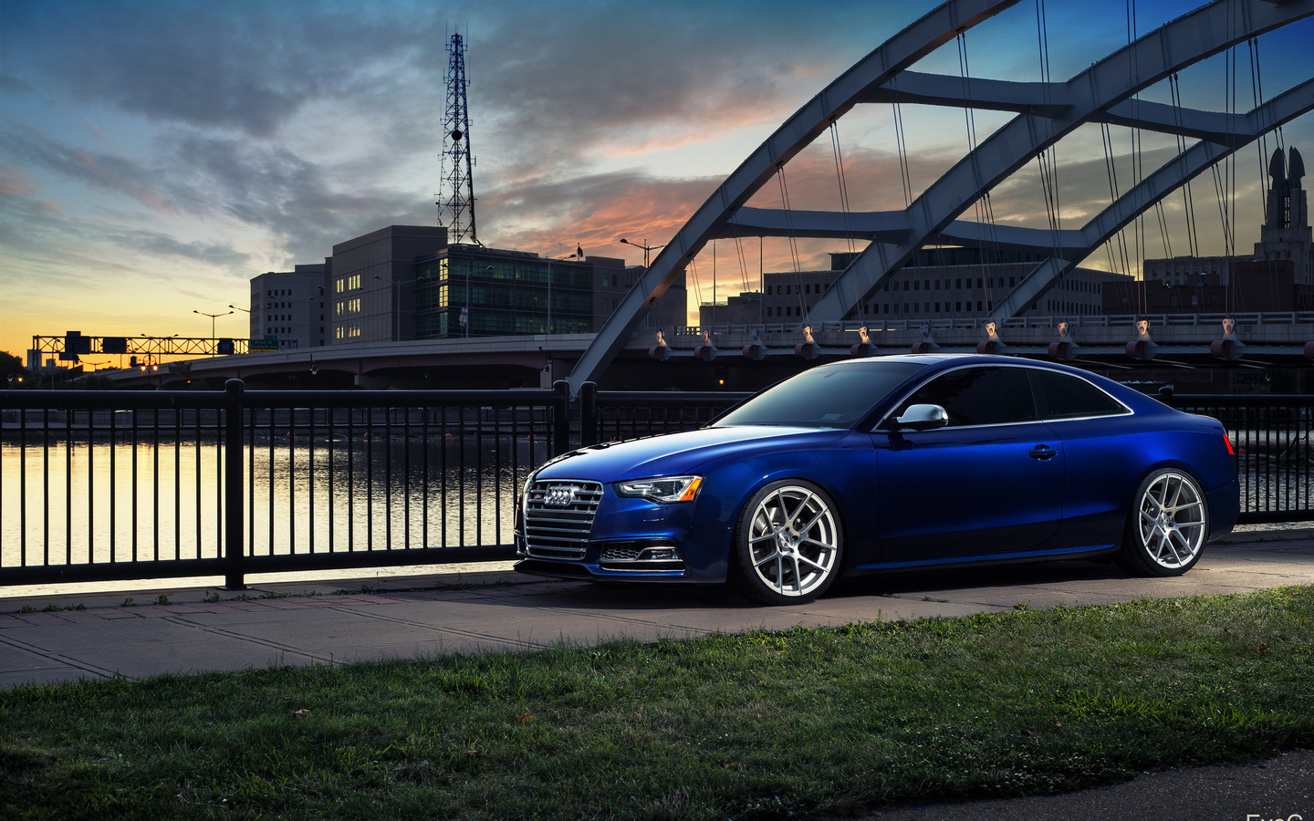 , , blue, audi, s5