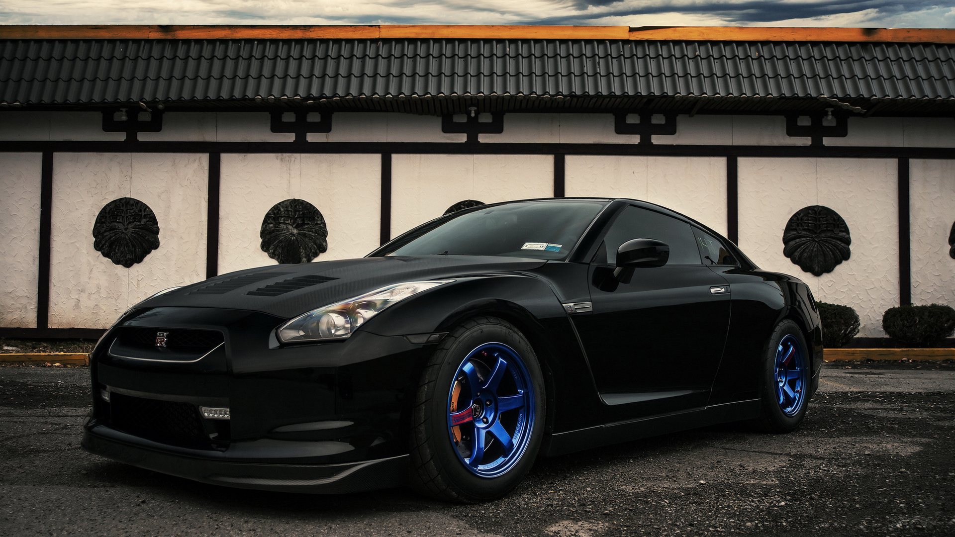 black, evano gucciardo, car, tuning, nissan gt-r, 