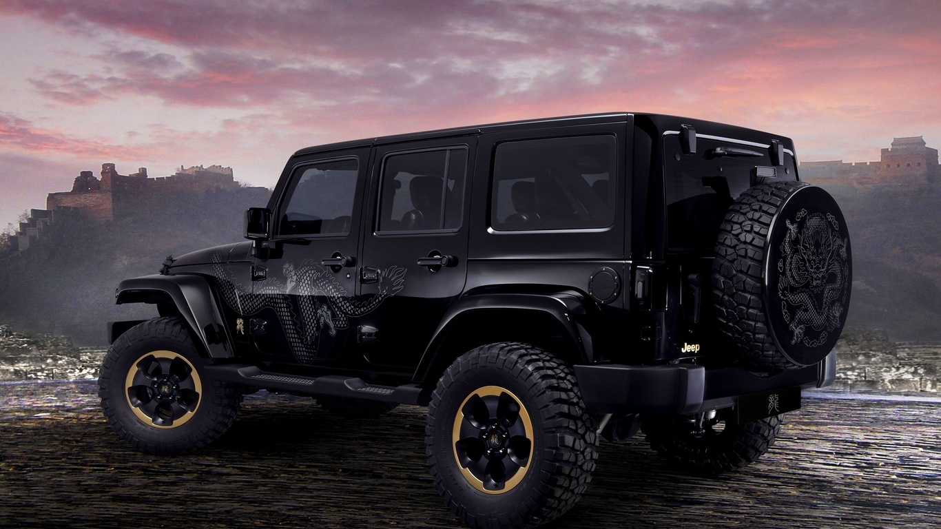 jeep, wrangler, dragon, concept, , , 