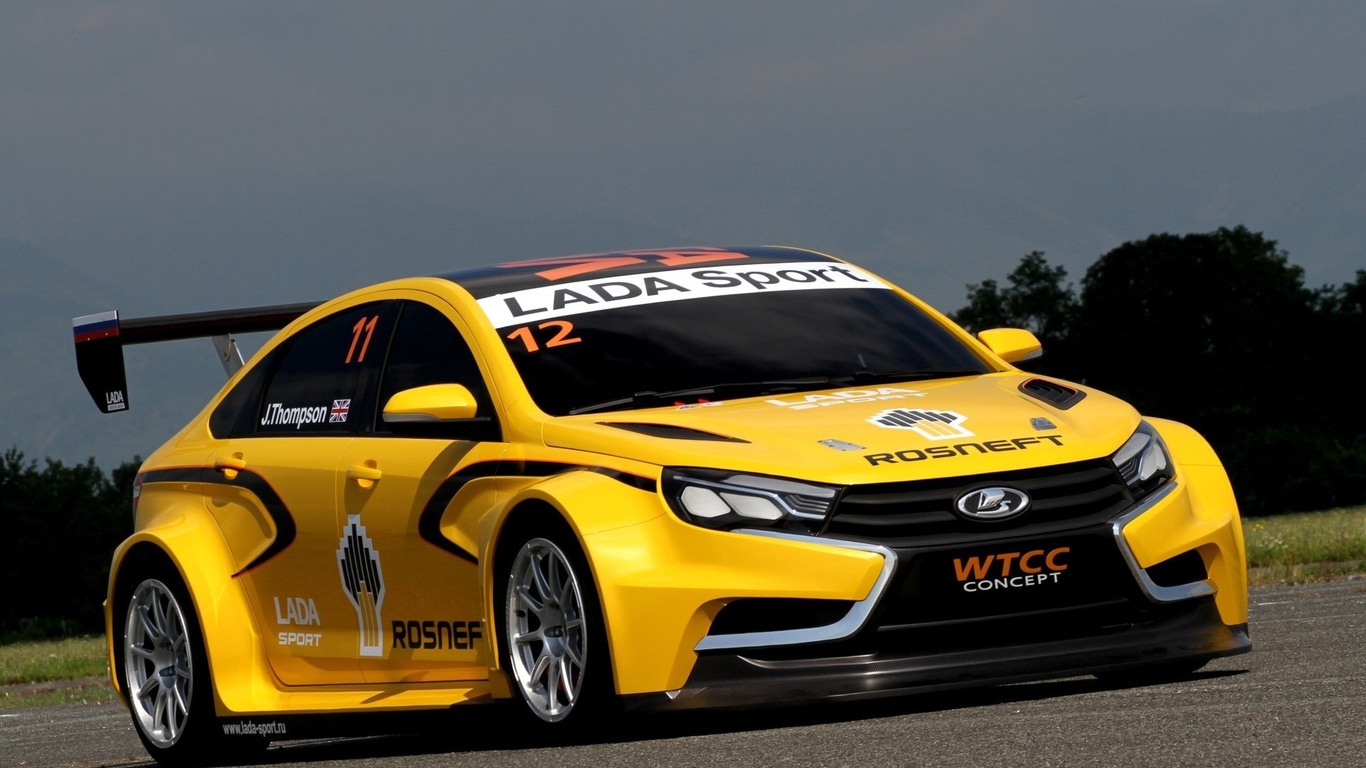 , lada, , vesta, wcc, , sport car