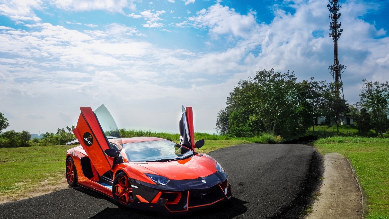 amborghini, dmc aventador, lp900sv, orange, , , ,  , , , , , 