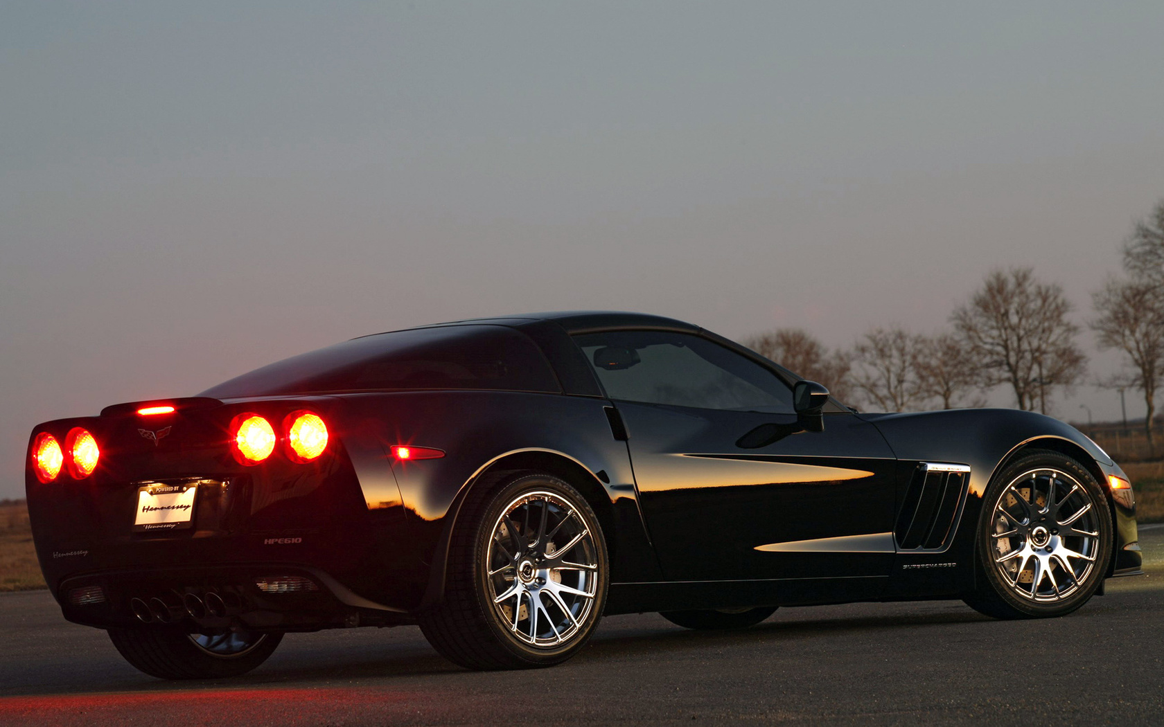 chevrolet, corvette, hennessey, black, auto