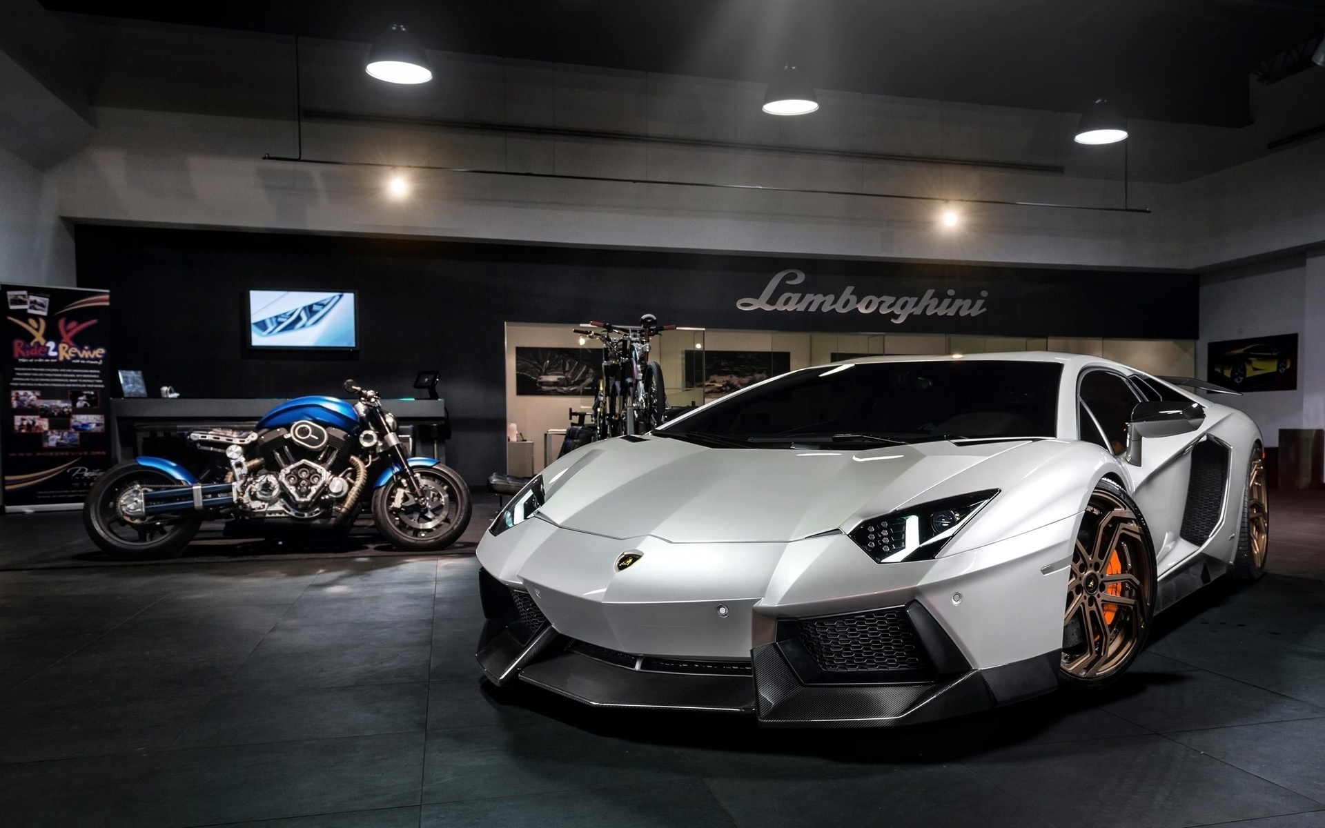 lamborghini, aventador, avto