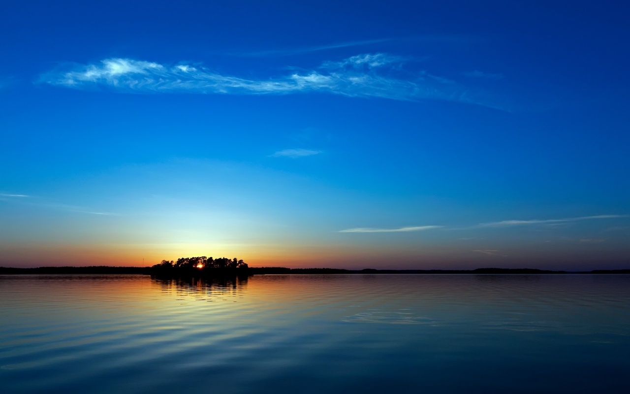 sunset, amazing, sea, ocean, clouds, sky