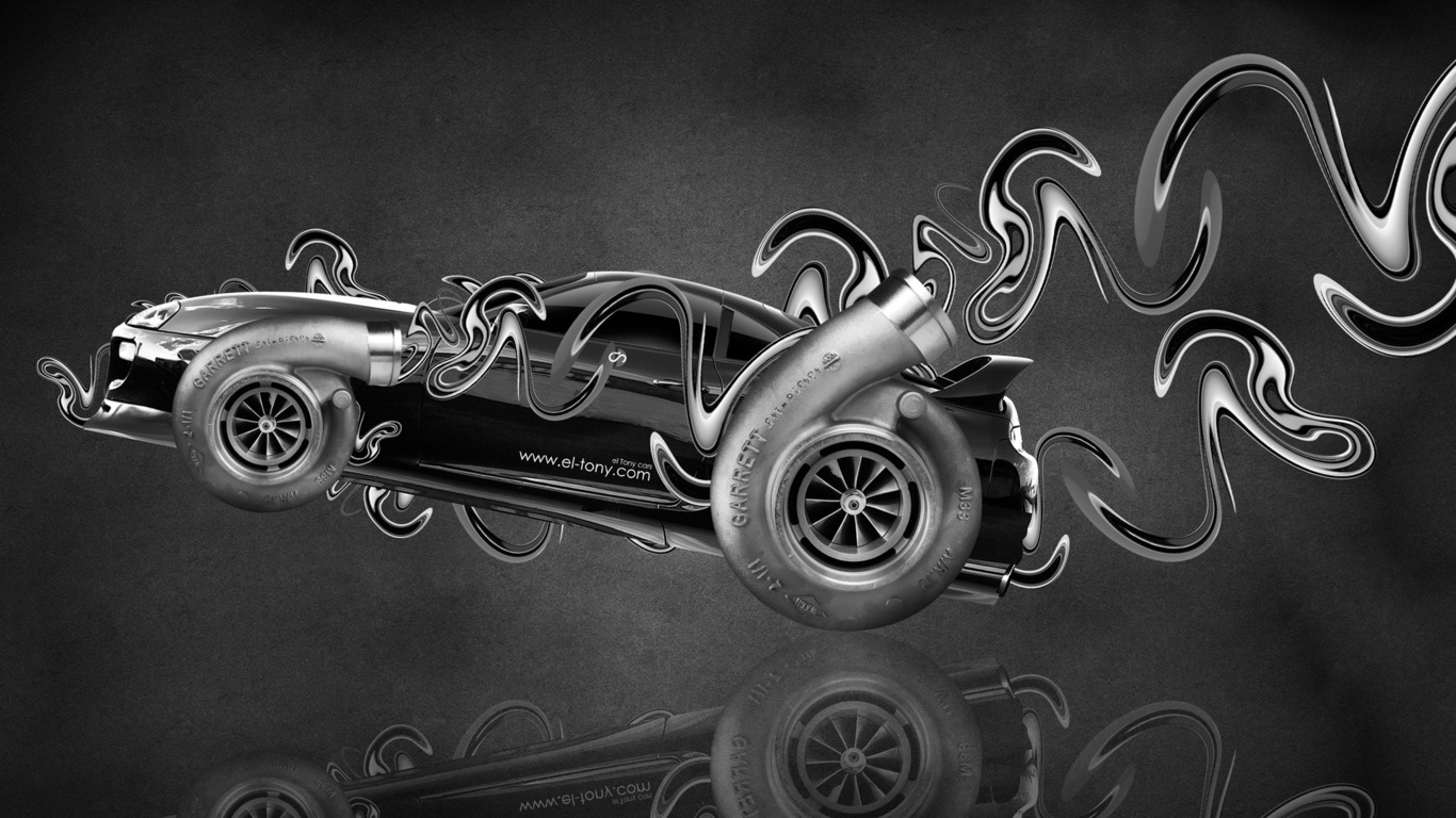 tony kokhan, toyota, supra, jdm, turbo, garrett, plastic, silver, gray, art, style, el tony cars, photoshop, design, black, white,  , , , , , , , , , , , -, , , 2014