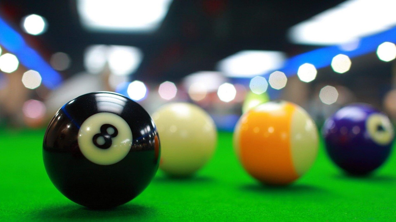 billiard, balls, table, game