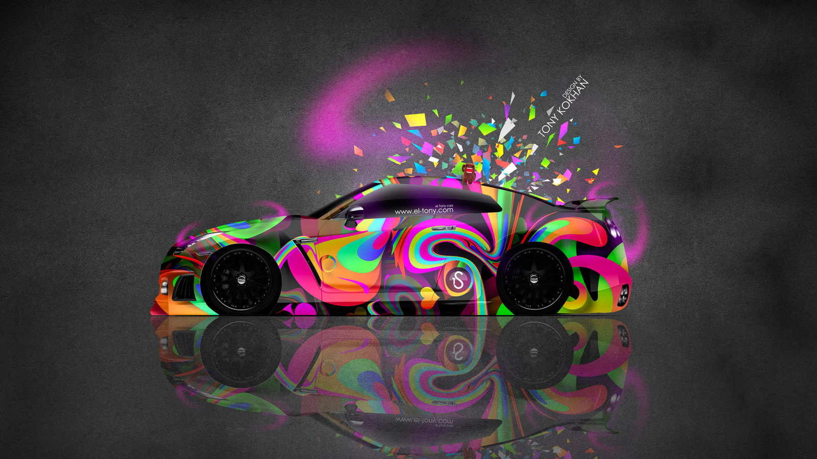 Живые обои jdm. JDM рисунки. Тони Кохан дизайнер. Домо кун обои. Pink Art car Neon.