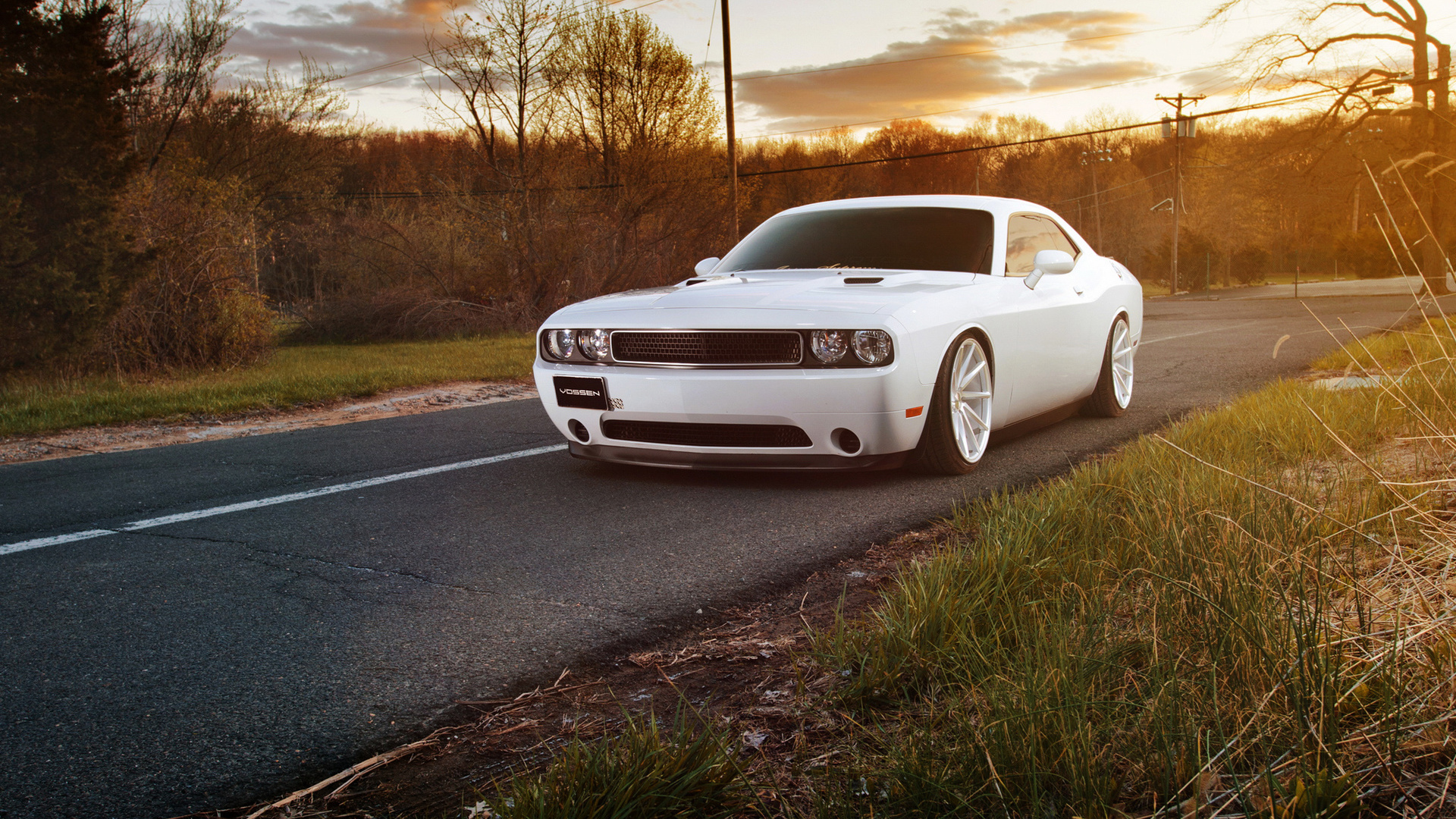 Dodge challenger обои