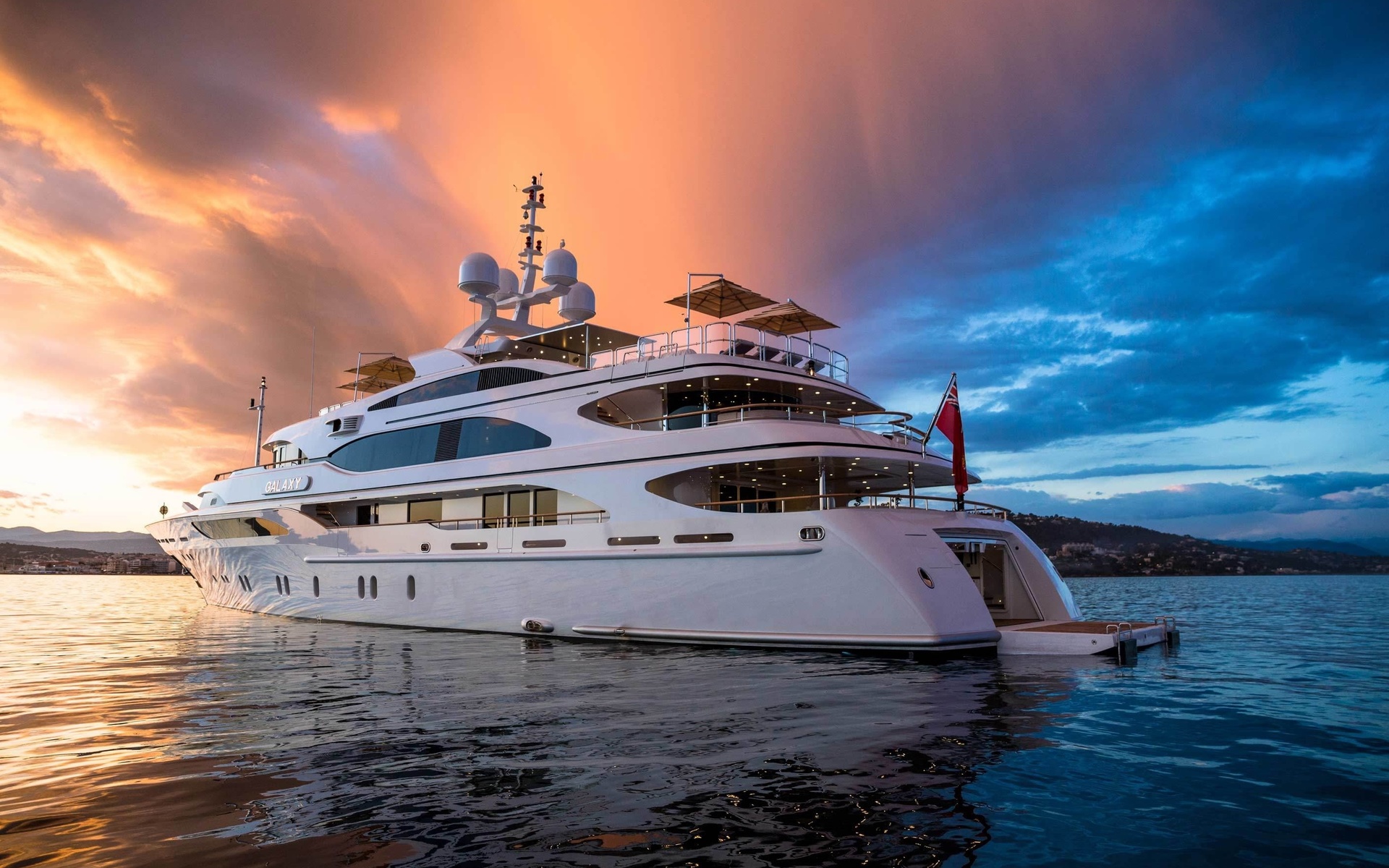 , , uxury motor yacht galaxy, ,