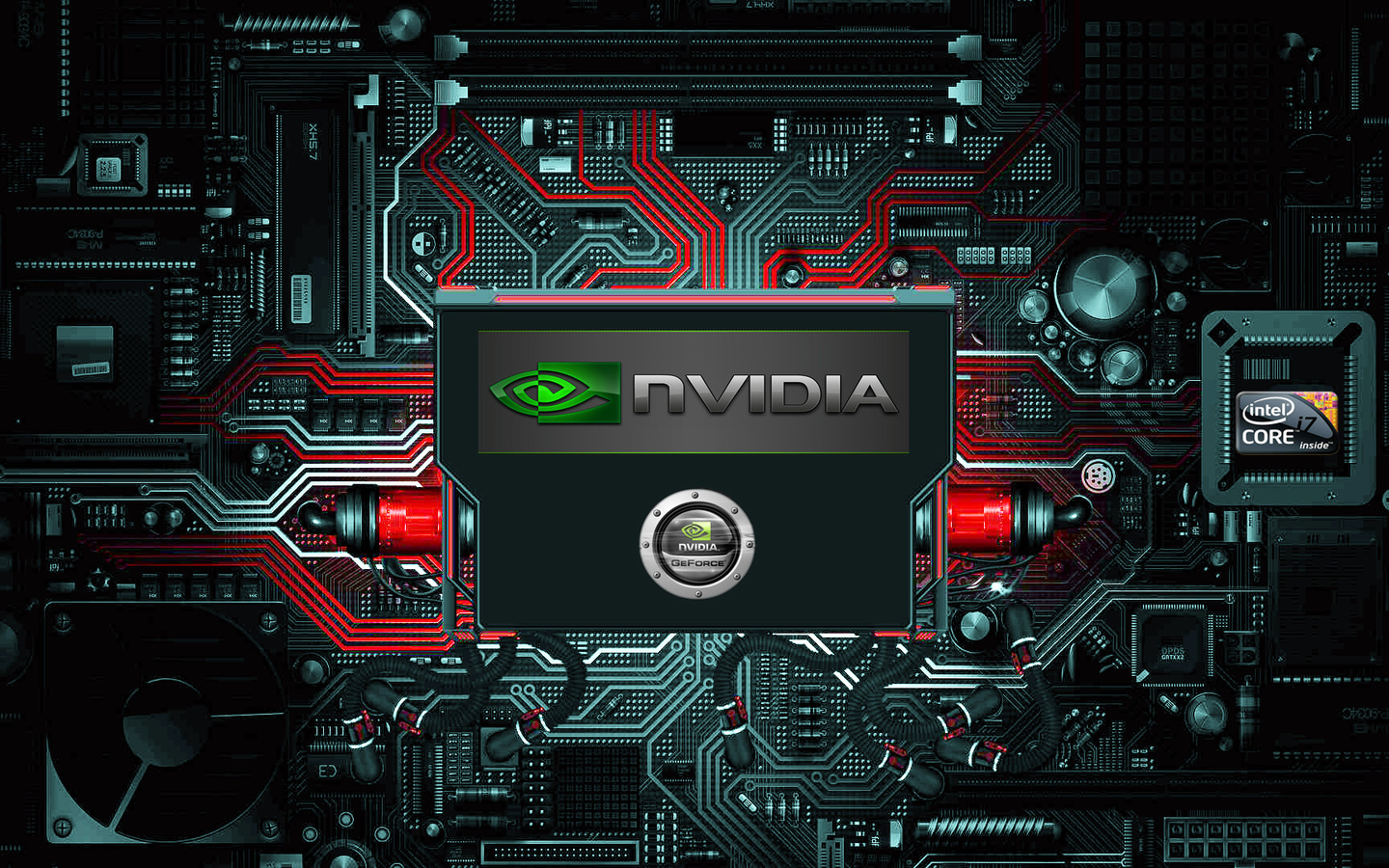 nvidia, intel