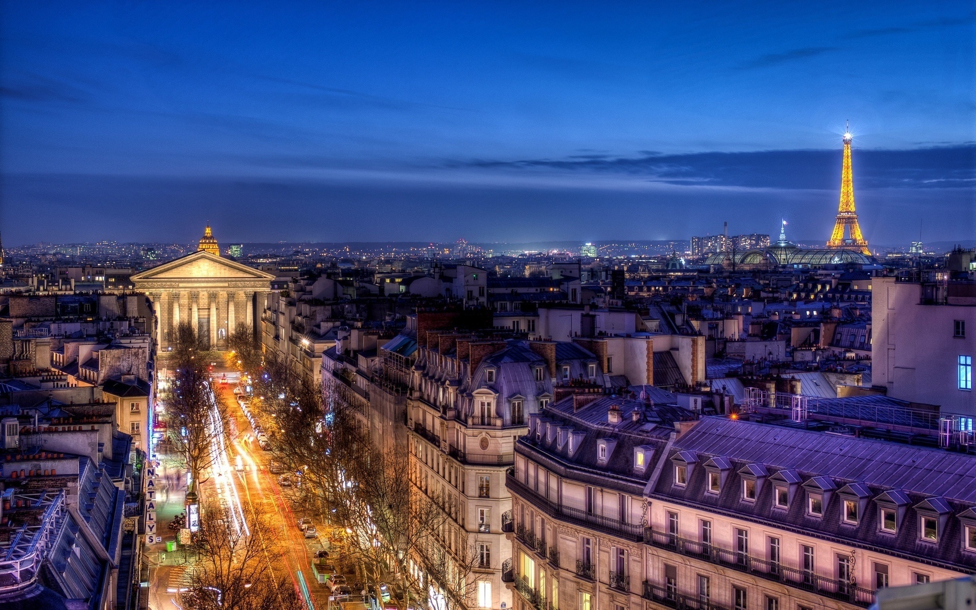 paris, france, city, tower