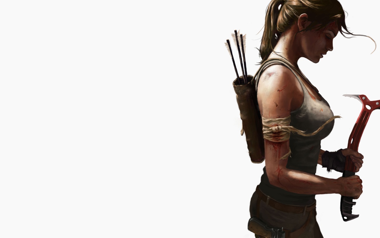 tomb raider, peak climbing, archery