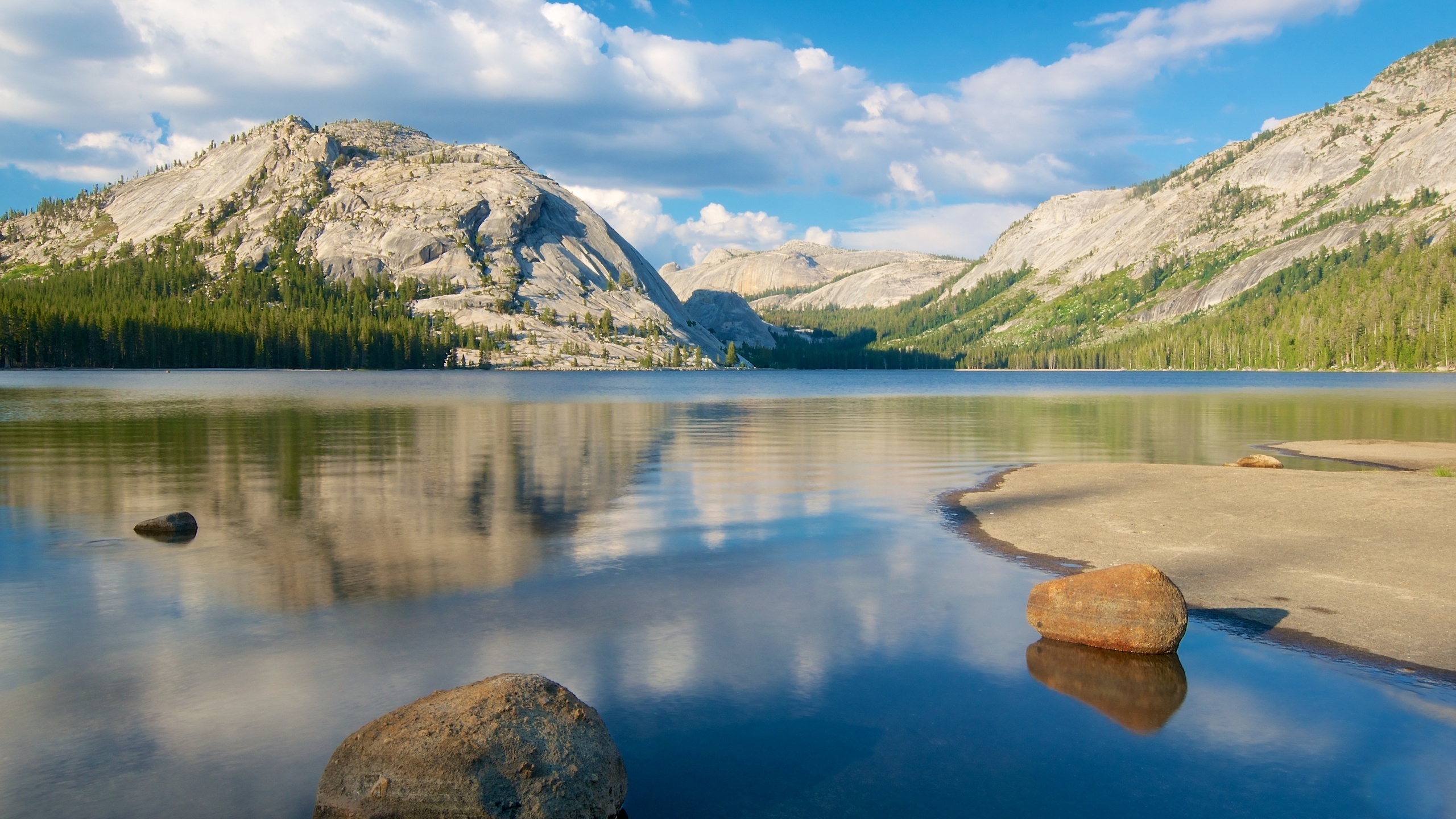 lake, mountain, sky, purple, water, clouds