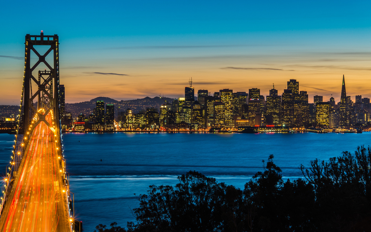 bay bridge, oakland, san francisco, california, usa,  -, , -, , , , , , , , 