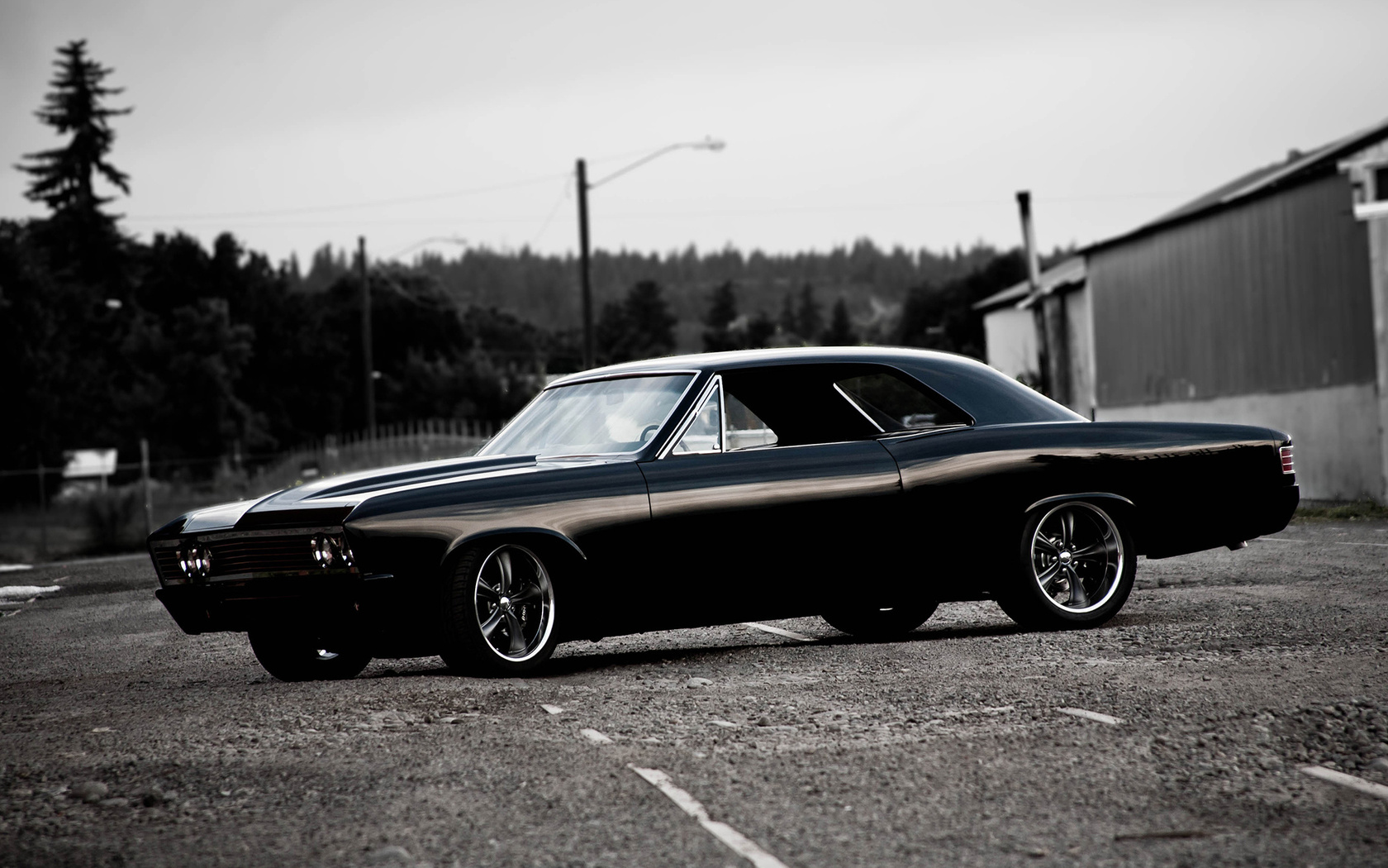 chevrolet, chevelle, ss, 1967, black