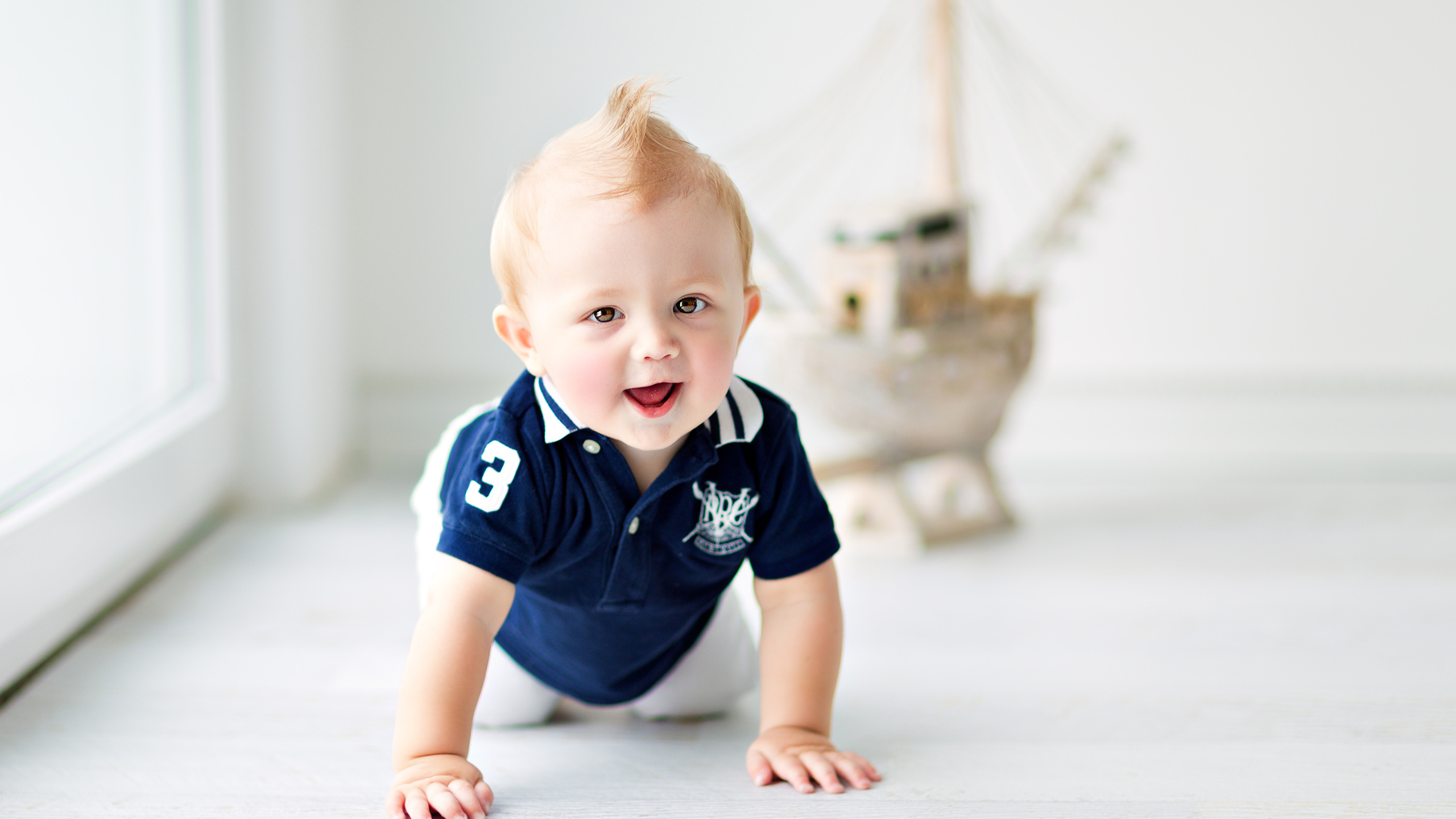 happy baby, kid, big beautiful blue eyes, smile, play, child, children, enjoying life, cute, lovable, marine, ship, little boy,  , ,    , , , , ,  