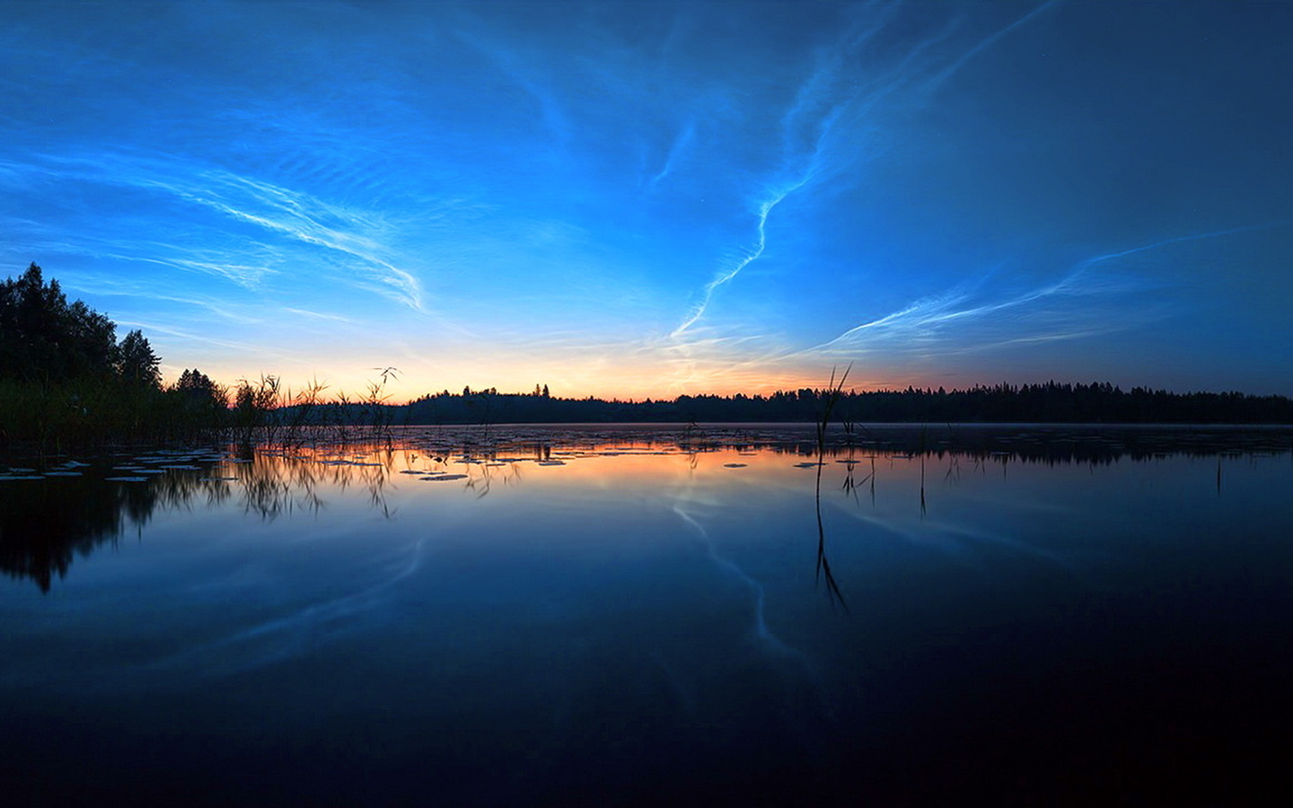 Фото воды вечером