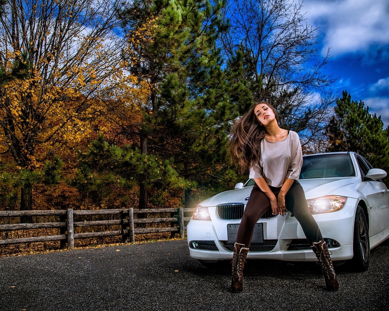 auto-girl, bmw, 3 series, ladycar, , , , cars, girls, , , 