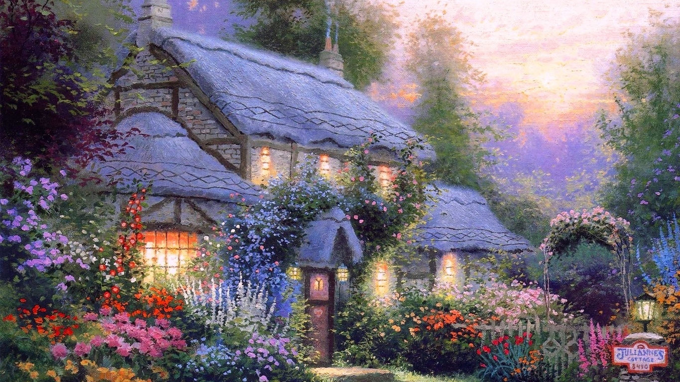 thomas kinkade, , , , , , , , , , 