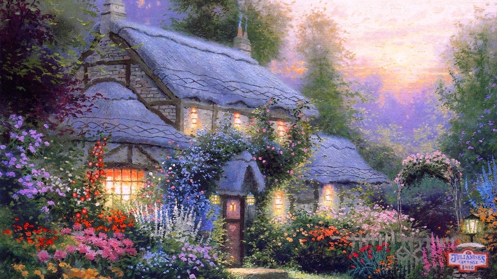 thomas kinkade, , , , , , , , , , 