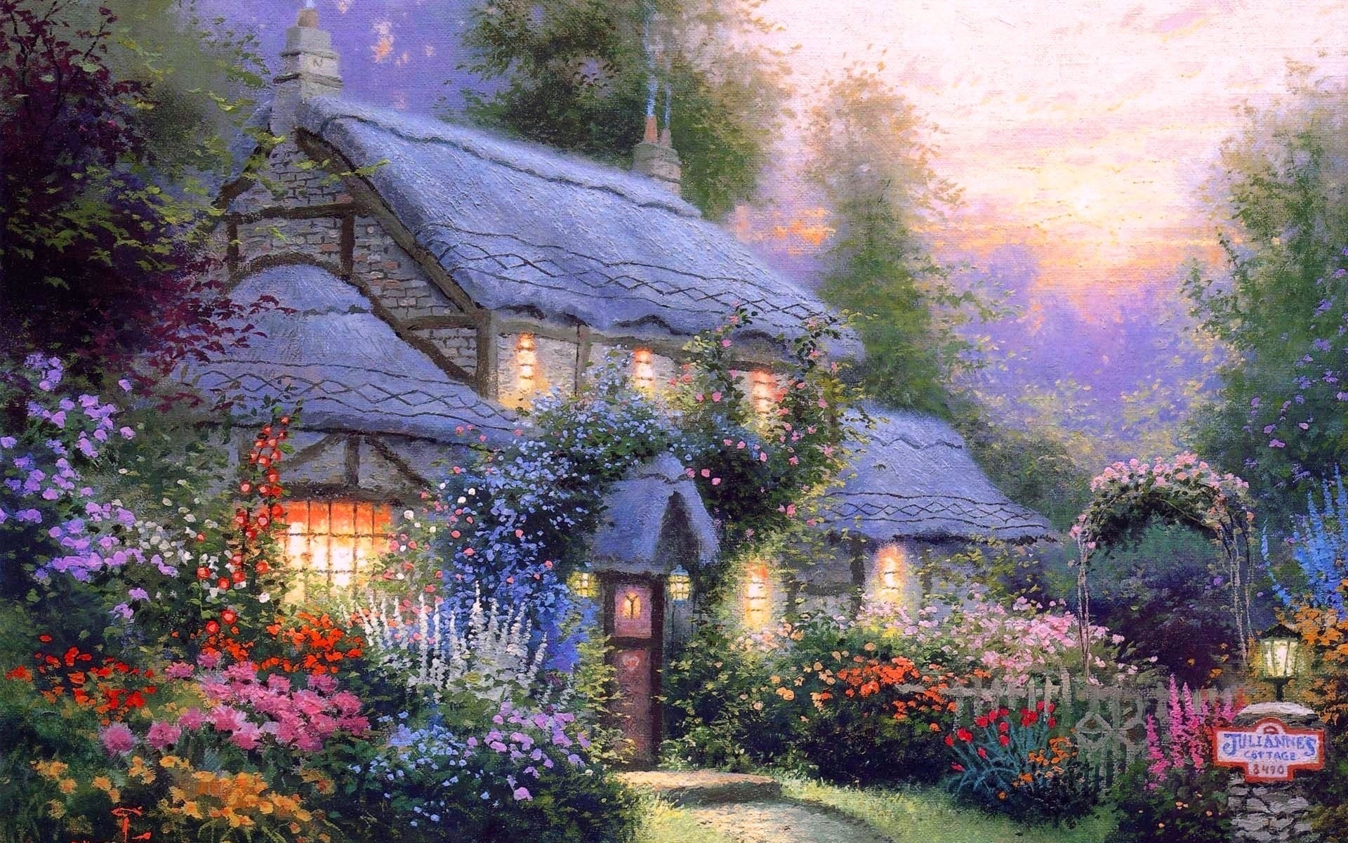 thomas kinkade, , , , , , , , , , 